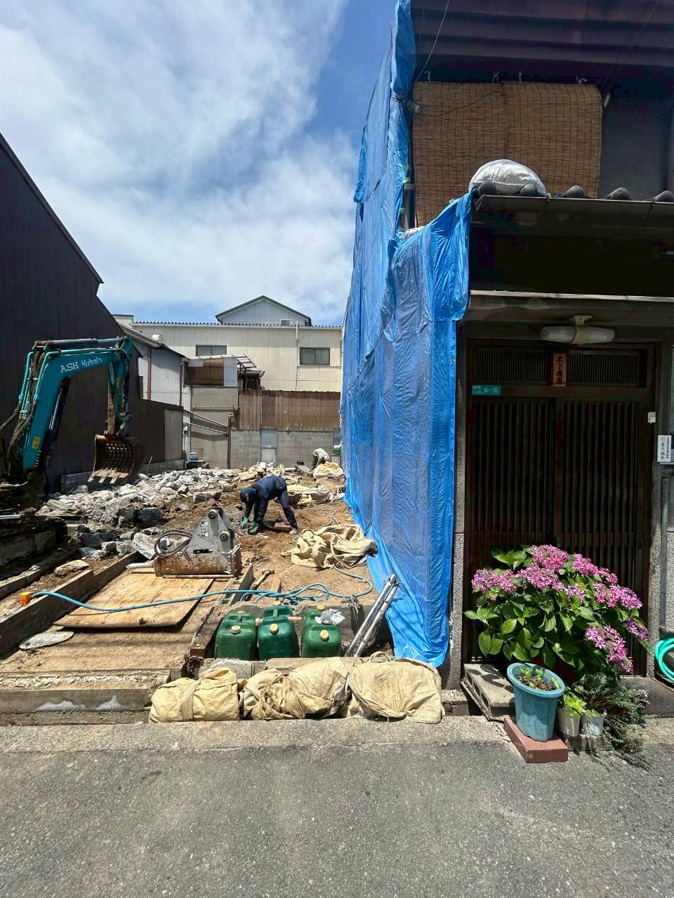 東大阪市 木造住宅解体